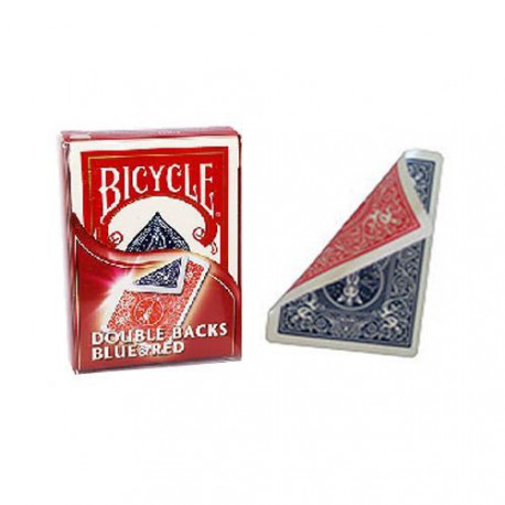 Bicycle 52 cartes à double dos Rouge-Bleu