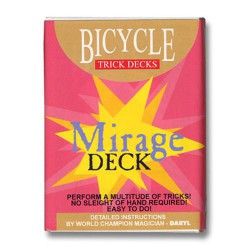 The MIRAGE Deck in Bicycle Blue Back