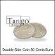 Double Sided Coin (50 cent Euro) by Tango
