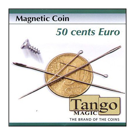 Magnetic Coin 50 cent Euro by Tango