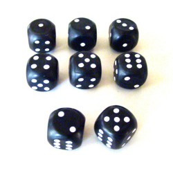 Loaded Dice - Set of 8