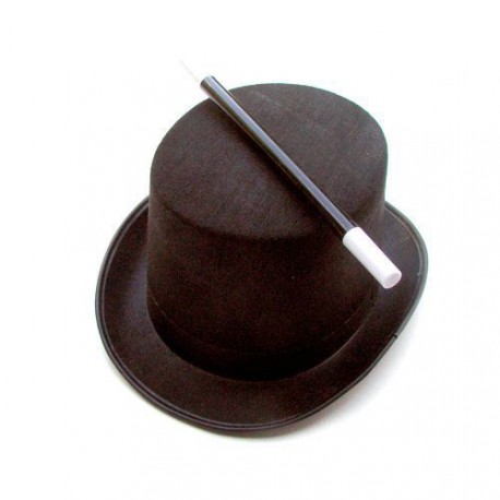 Junior Magicians hat and wand.
