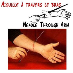 Aiguille à travers le Bras - Needle through Arm