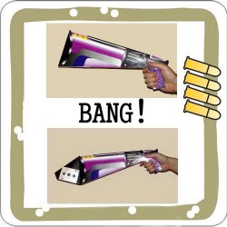 Bang Card Gun - Le Pistolet retrouve la carte