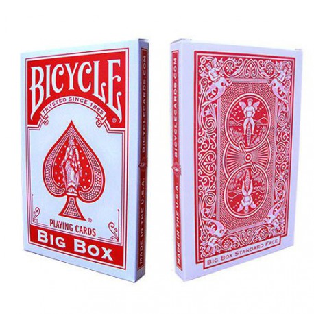 Big Bicycle Cards (Jumbo Bicycle Cards, Red Deck)