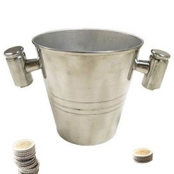 Professional Tricked Coin Pail by Premium Magic