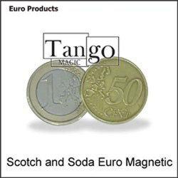 Euro scotch and soda (magnetic) - 1 Euro - 50 cents Euro