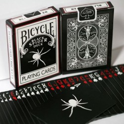 Black Spider Deck Bicycle Brand