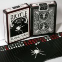 Black SPIDER Deck Cartas Bicycle