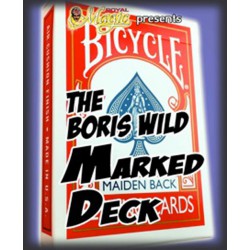 Jeu de cartes Bicycle Marqué Boris Wild
