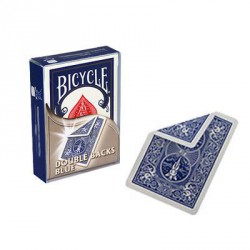 Double Blue Back Bicycle Cards