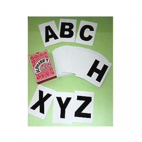 Alphabet Deck of 54 cards